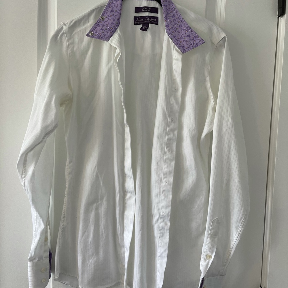 Two Equestrian Show Shirts